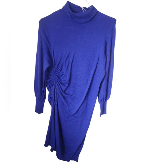 New Ted Baker London Aavvaa Knitted‎ Dress wRouched Side Detail 3 (M) - Picture 2 of 7